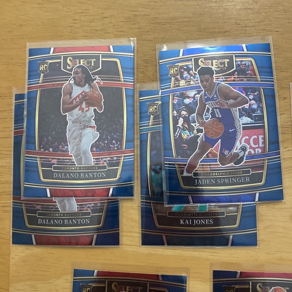 2021-22 Select Rookie Card Lot - 8 Cards Total - Picture 2 of 6